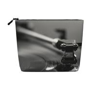 Trousse de toilette pour femme avec fermeture éclair, Cadre pour album de musique, Taille unique