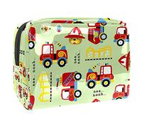 Trousse de toilette pour femme avec inscription « Kids Taking A Train Over The Rainbow » - Joli sac à main tendance et étanche - Trousse de toilette de voyage spacieuse - Cadeau pour filles,
