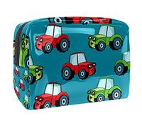 Trousse de toilette pour femme avec inscription « Kids Taking A Train Over The Rainbow » - Joli sac à main tendance et étanche - Trousse de toilette de voyage spacieuse - Cadeau pour filles,