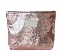 Trousse de toilette pour femme - Bubble - Avec fermeture éclair - Rose champagne, rose champagne