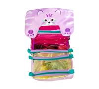 Trousse De Toilette Pour Femmes | Compartiments Détachables de Rangement | Sac de Toilette Imperméable Trousse de Maquillage - Pour Femmes Filles Maison Salle De Bain Hôtel Dortoir Appartement Road Tr