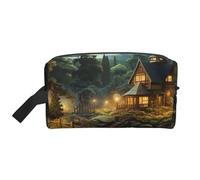 Trousse de toilette pour femmes et hommes - Trousse de maquillage de voyage - Organisateurs de maquillage - Puzzle surélevé - Trousse de toilette à suspendre avec grande capacité pour les voyages,