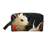 Trousse de toilette pour femmes et hommes - Trousse de maquillage de voyage - Organisateurs de maquillage - Puzzle surélevé - Trousse de toilette à suspendre avec grande capacité pour les voyages,