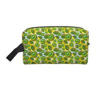 Trousse de toilette pour homme et femme, kiwi fruits, trousse de toilette d'été, trousse de maquillage, trousse de toilette suspendue, sac de rasage pour accessoires de voyage