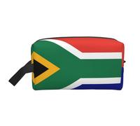 Trousse de toilette pour homme et femme - Motif drapeau de l'Afrique du Sud