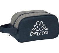 Kappa Dark Navy - Trousse Scolaire pour Enfant de Taille Moyenne avec poignée, Adaptable au Chariot, Facile à Nettoyer, Confortable et Polyvalent, qualité et résistance, 26 x 12 x 15 cm, Couleur