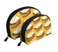 Trousse de Toilette pour Sandwich au Jambon, Pochette de Voyage pour Femmes et Filles