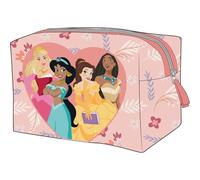 Trousse de Toilette de Voyage Princess Disney | Trousse Portable pour Maquillage et Accessoires d'hygiène avec Motif Princesses