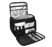 Trousse de toilette professionnelle avec bandoulière pour salon de coiffure - Sac de voyage isotherme