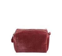 Trousse de Toilette rectangulaire Velours Rose - Petit modèle