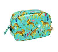 Trousse de toilette Rex London Cheetah Bleu 8x16x2 cm
