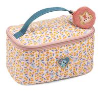 Lilliputiens Trousse de toilette enfant Jeanne le Chat – Compacte, imprimé rose 21 cm – Dès 2 ans