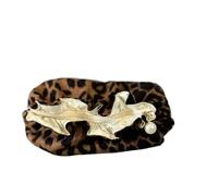 Trousse de Toilette Sac de Maquillage à Fermeture éclair en Perles for Femmes, Pochette Rangement Voyage Toilette Grande capacité for Dames, Sacs imprimés léopard, Cadeau(S 17 * 7.5 * 10CM)