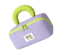 Trousse de toilette souple portable avec intérieur spacieux, pratique pour le rangement des articles de toilette de voyage et l'organisation quotidienne du maquillage trousse de toilette en nylon, a