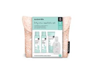 Trousse de toilette Suavinex Tissu de voyage rose 4 Pts