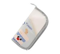 Trousse de toilette sur pied, étanche et portable, gris, Voir description | Sac de rangement pour brosse à dents, rouge à lèvres, brosse à dents, voyage, salle de bain, hôtel, extérieur, camping