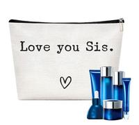 Trousse de Toilette sœur - Sac de Voyage, Organisateur beauté | Meilleur Sac cosmétique transportable, Cadeau Pratique pour Les sœurs en déplacement, Vacances ou soirées Entre Filles