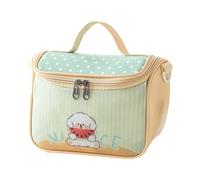 Trousse de toilette surdimensionnée en PVC transparent avec crochet sécurisé - Plan imperméable pour salle de sport, vacances, excursions d'affaires, camping, Macaron Pastèque D, Taille unique
