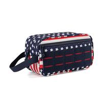 Trousse de Toilette Tactique pour Homme, Trousse de Toilette Compacte, Trousse de Rasage pour Homme, Sac de Douche de Voyage, Pochette à Outils Utilitaire Découpée au Laser EDC, Pochettes Modulaires H