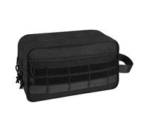 Trousse de Toilette Tactique,Trousse Toilette Tactique,Séparée Sèche et Humide,Pochette Utilitaire Étanche Molle pour Voyage en Plein Air,Camping,Cyclisme,Autres Activités