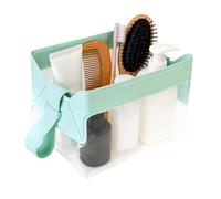 Trousse de Toilette Transparente à Fermeture magnétique Rangement | Pochette de Cosmétiques Résistant aux Fuites Pour vanity, salle de bain, d'affaire