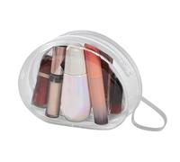 Trousse de toilette transparente de voyage, sac de rangement pour soutien-gorge portable - Trousse de maquillage transparente portable,Sac de rangement d'autocollants de poitrine, étanche, pour la pla