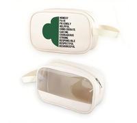 Trousse de toilette transparente inspirée du chef scout pour filles et filles, Honest Mb Uk2, SAC