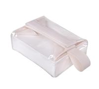Trousse de Toilette Transparente Rangement Transparent pour Maquillage et