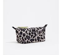 Trousse de toilette trapecio format moyen nylon Leopard gris UN