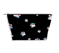 Trousse de toilette trapèze 2023 à imprimé géométrique, motif culturel traditionnel, trousse de maquillage spacieuse résistante à l'eau, trousse de toilette pour accessoires, bleu foncé, Rose, bleu,