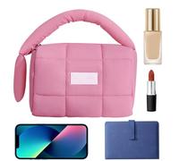 Trousse de Toilette | Trousse de Maquillage en Forme de Bouffante pour Femme | Trousse de Toilette pour Femme pour Son Anniversaire, Rose Vif, Refer to Description, Unisexe