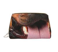 Trousse de Toilette, Trousse de Maquillage, Trousse de Toilette de Voyage Portable avec Fermeture éclair,Chien Rottweiler