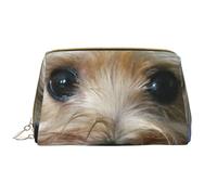 Trousse de Toilette, Trousse de Maquillage, Trousse de Toilette de Voyage Portable avec Fermeture éclair,Chiot Morkie