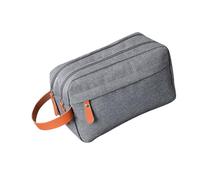 Trousse de Toilette, Trousse de Toilette pour Hommes en Tissu Oxford, Sac de Rangement de Maquillage étanche Multi-Compartiments pour Les Voyages Quotidiens