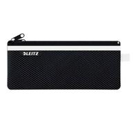 Trousse De Voyage - Leitz - Wow - Moyenne A5 - Résistante À L'eau - Transparente - Noire