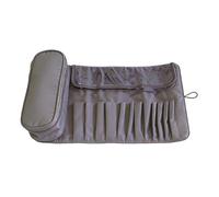 Trousse de voyage pliable pour pinceaux de maquillage, pour un usage , maison, bureau, école, dortoir, studio, réunion sociale, gris, Refer to description, Unisexe