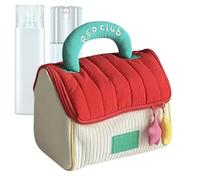 Trousse de voyage pour femme - Organiseur de maquillage de grande capacité - Trousse de toilette légère - Sac de rangement de voyage pour la maison et les voyages d'affaires, Rouge, Refer to