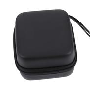 Trousse de Voyage pour Huiles Essentielles, 1 Pièce, PU | Étui Rigide Compact, Séparation des Flacons, Bandoulière Pratique, pour Déplacements Quotidiens Noir