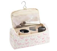Trousse De Voyage Pour Outils Coiffants | Pochette Portable Mignonne Grande Capacité,Trousse De Transport Pour Fer À Boucler | Pour Brosse Lisseur Fer À Boucler Cosmétiques Bijoux Salle De Bain Et