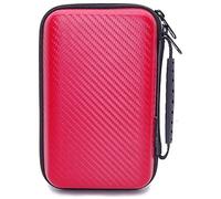 Trousse de voyage rigide pour test du diabète - Sac de rangement pour bandelettes de test de glycémie, glucomètre, lancettes, appareil de lancement, médicaments, pilules, seringues à insuline, stylos