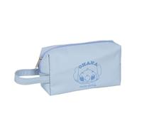 Trousse de Voyage Stitch - Couleur Bleue - Grande capacité de Rangement - Fermeture éclair - Imprimé Stitch et Ohana - Produit Original conçu en Espagne, Bleu, Carry-on 20-inch, Trousse de Voyage