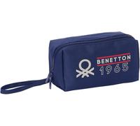 Trousse d'école Benetton Varsity Gris Bleu marine 22 x 10 x 10 cm