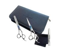 Trousse d'école ciseaux de coupe 5.00' et effileur 6' 35dents Xtreme Olivia Garden