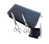 Trousse d'école ciseaux de coupe 5.75' et effileur 6' 35 dents Xtreme Olivia Garden