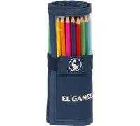 Trousse d'école El Ganso Classic bleu marine 7 x 20 x 7 cm 27 pièces