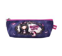 Trousse d'école Gorjuss Cheshire cat Rose Violet (22.3 x 8.8 x 5.7 cm)