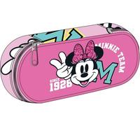 Trousse d'école Minnie Mouse rose 8,5 x 5 x 22,5 cm