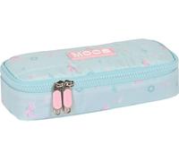 Trousse d'école Moos Garden 22 x 5 x 8 cm turquoise