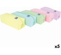 Trousse d'école Oxford LIVE & GO Coloré 22 x 8 x 7 cm (5 pièces)
