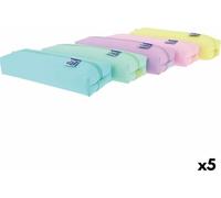 Trousse d'école Oxford Live & Go multicolore 22 x 7 x 3,5 cm (5 pièces)